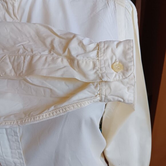 sz 6 Nantucket True Vintage 1950's Cotton Button-Up Collared Sailing Yacht Club - Picture 8 of 10